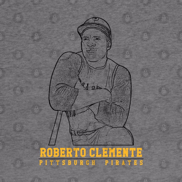 Roberto Clemente by Aloenalone